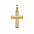 Divine Line Cross Pendant