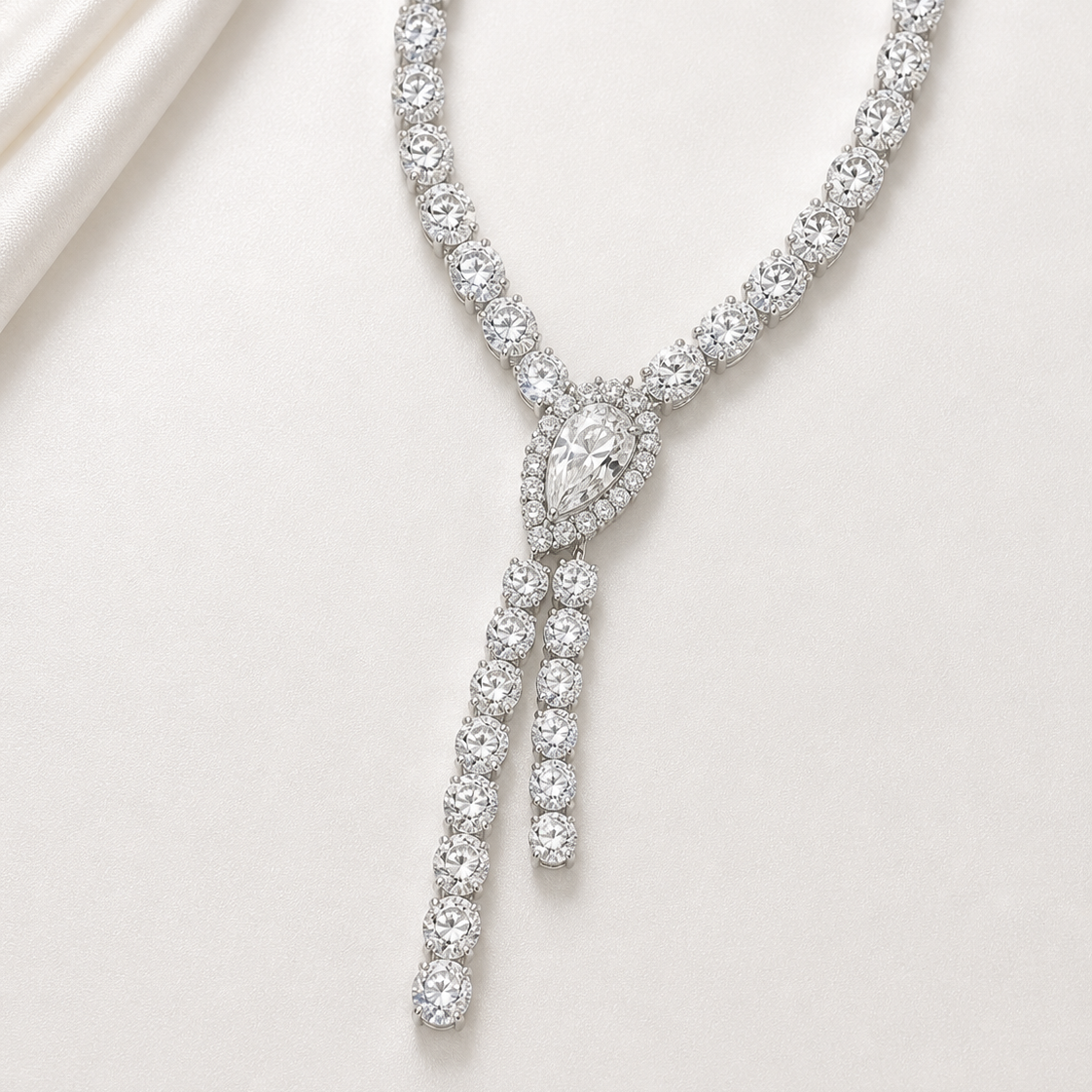 Lumière Drop Tennis Necklace