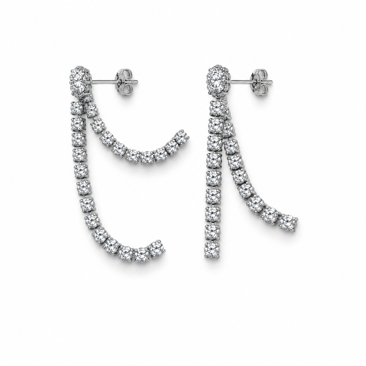 Seraphine Chain Drop Earrings