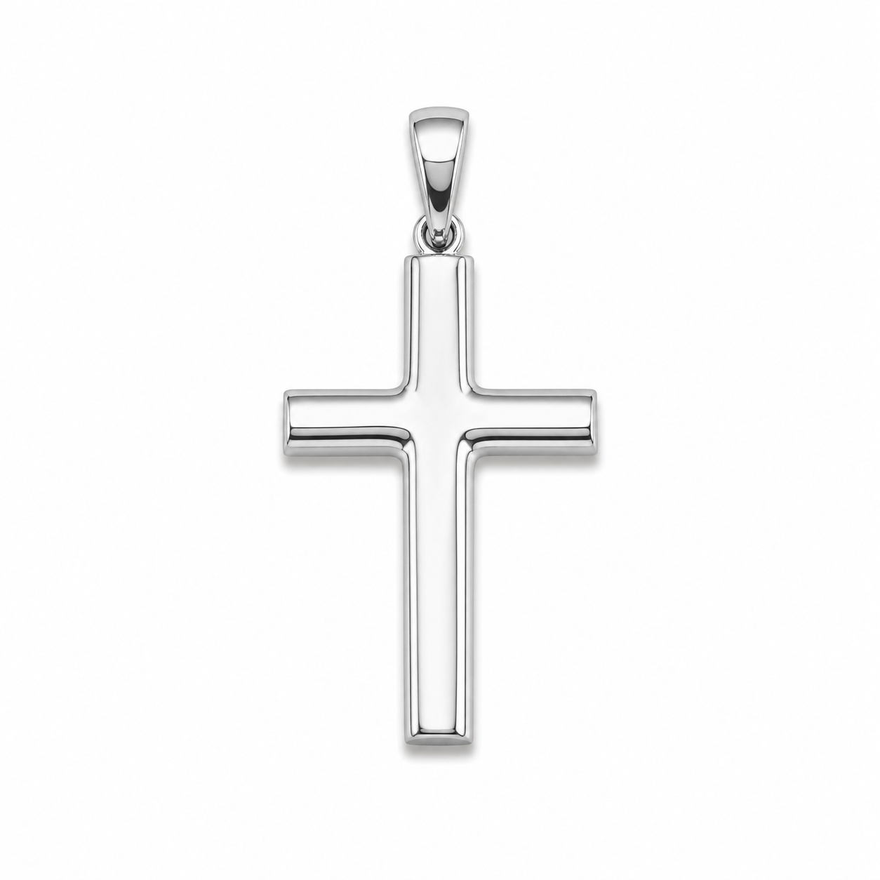 Pure Form Cross Pendant