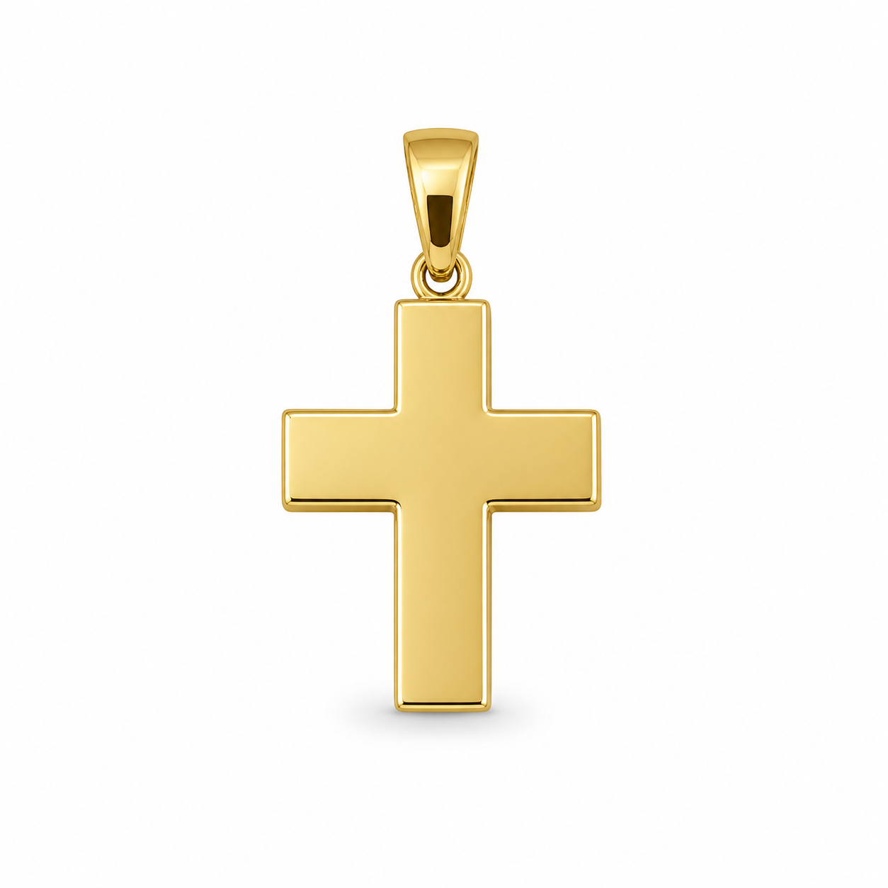 Dominus Gold Cross Pendant