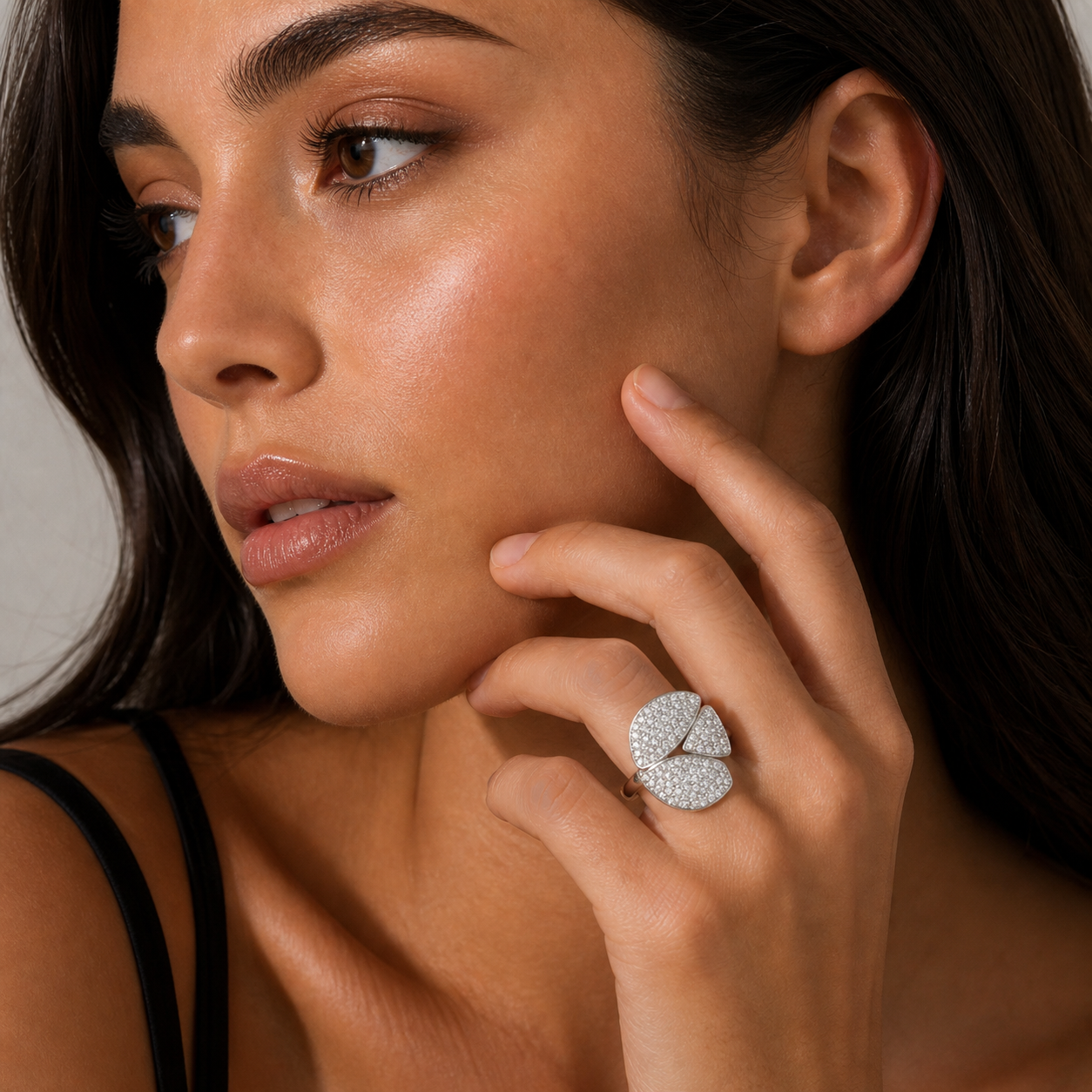 Lunelle Pavé Ring