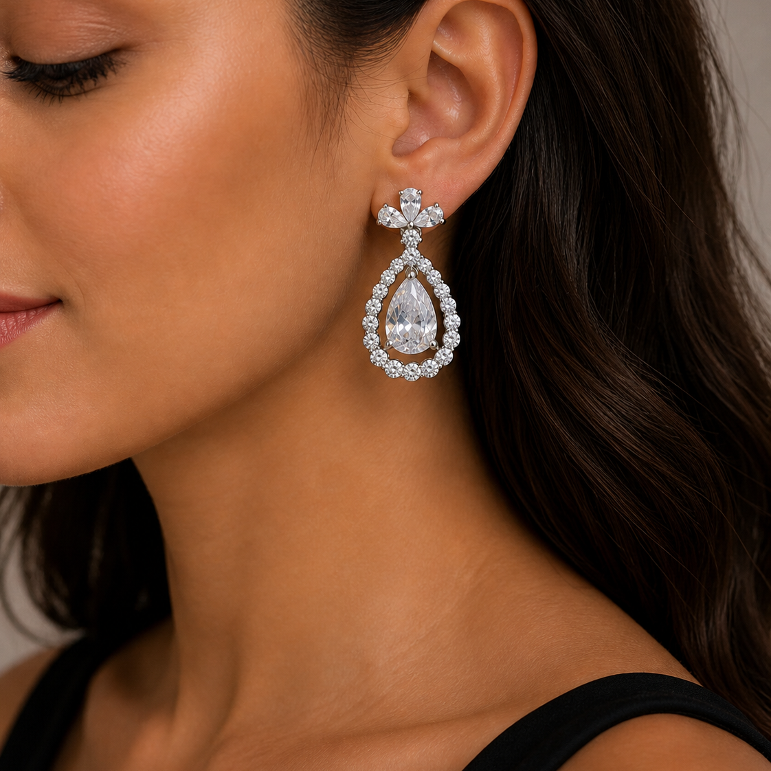 Aurélie Pearl Drop Earrings
