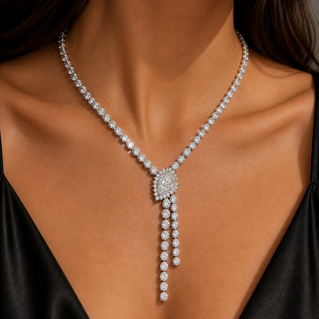 Lumière Drop Tennis Necklace