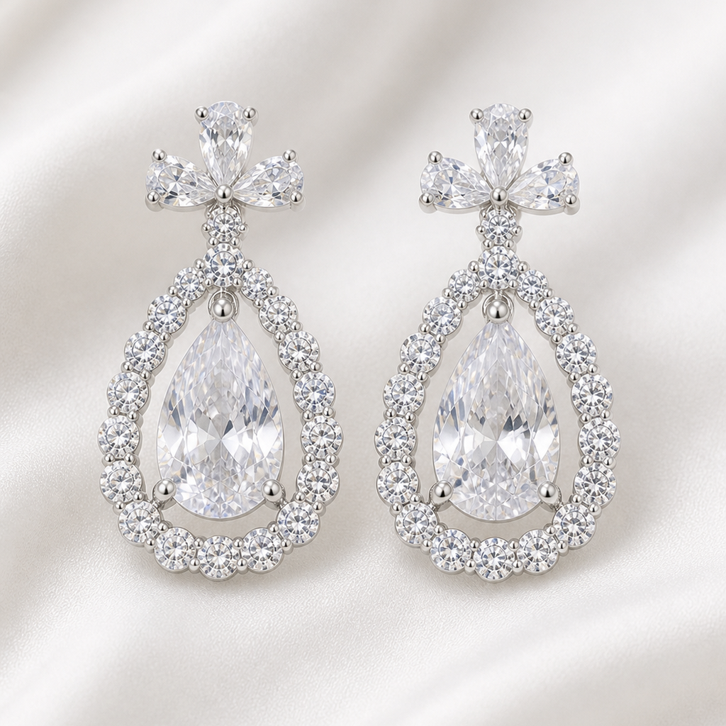 Aurélie Pearl Drop Earrings