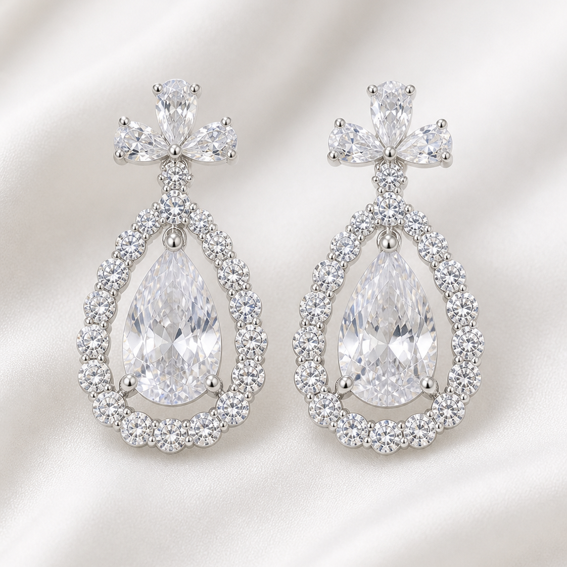 Aurélie Pearl Drop Earrings