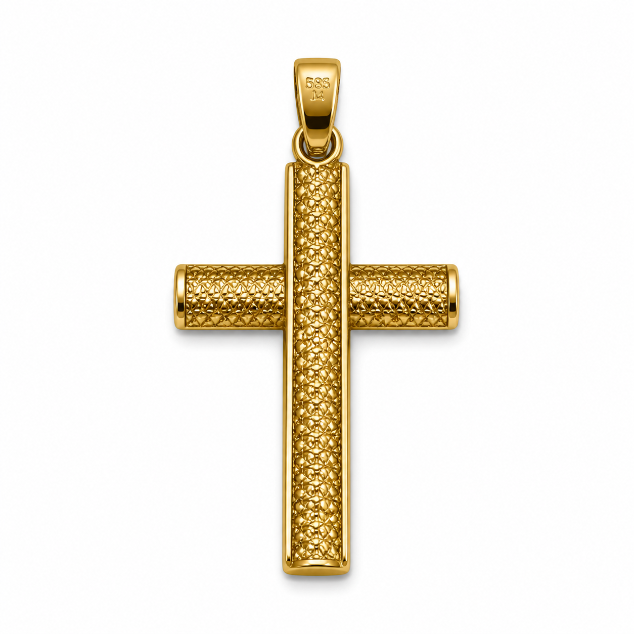 Royal Texture Cross Pendant