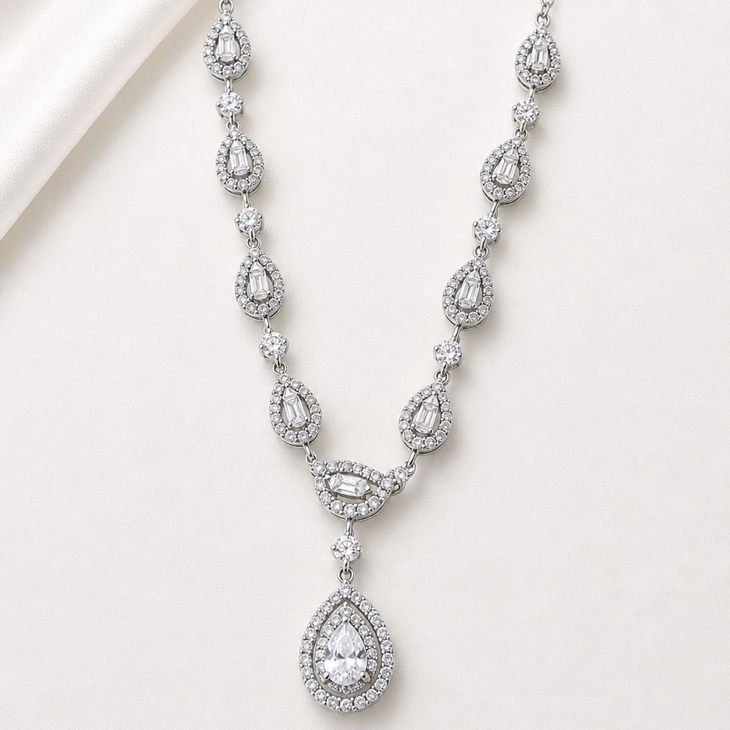 Celestia Tear Drop Necklace