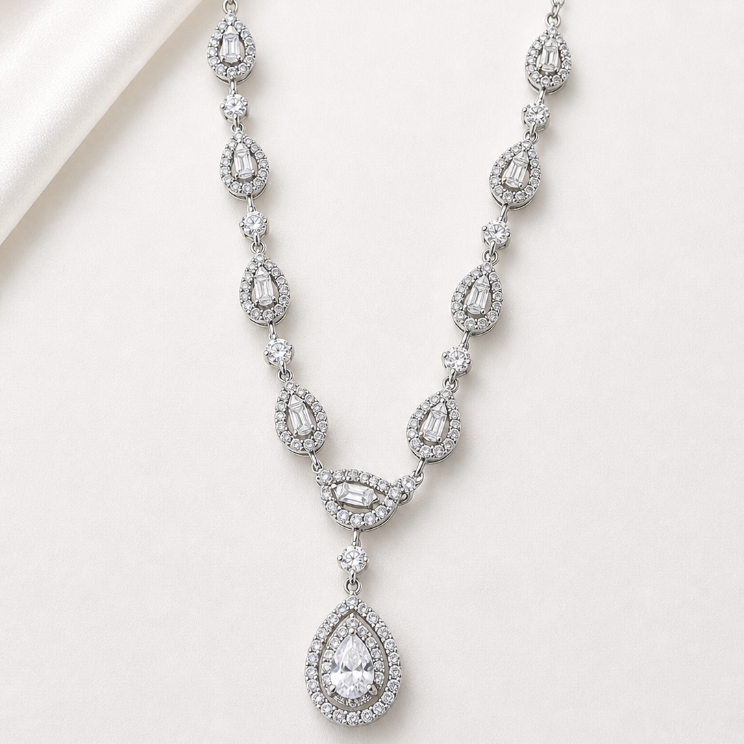 Celestia Tear Drop Necklace