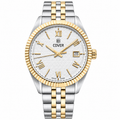 COVER Alston Gent Watch Silver, Bicolor Silver Gold