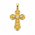 Royal Marquise Cross Pendant