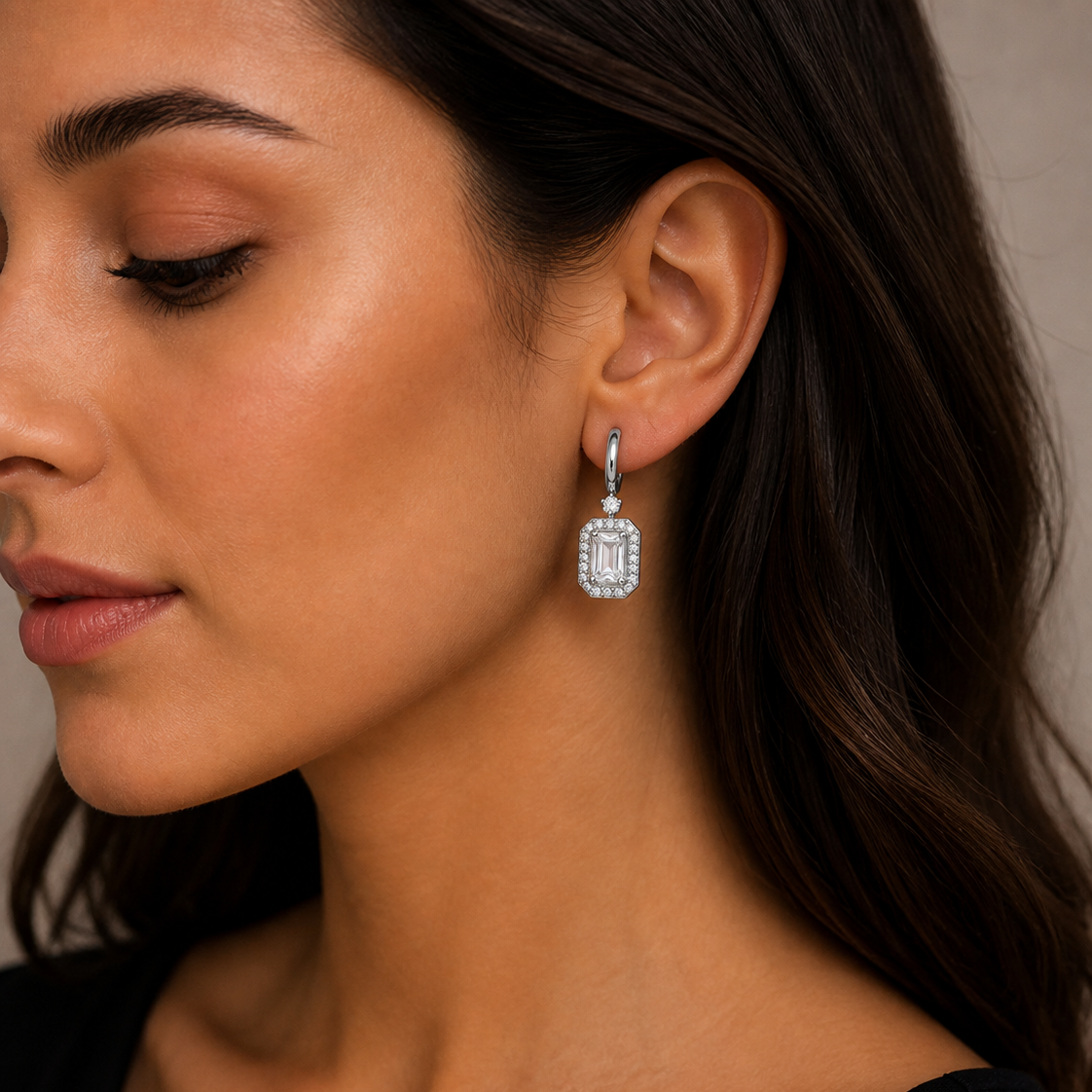 Noir Lumière Hoops