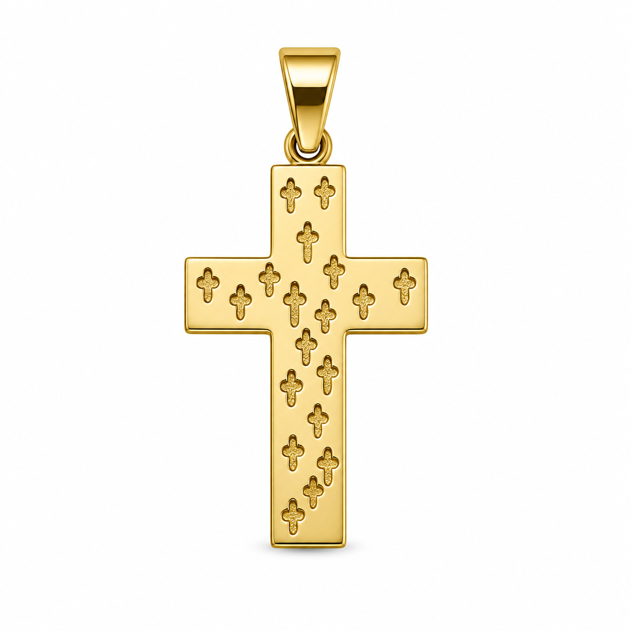 Sacred Pattern Cross Pendant