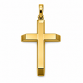 Imperial Edge Cross Pendant